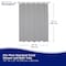 Kenney Mfg Microban Protected Medium Weight PEVA Shower Liner, 70in W x 72in H, Gray MB61159 - alternate 4